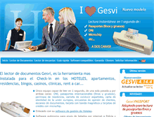 Tablet Screenshot of lectorgesvi.com